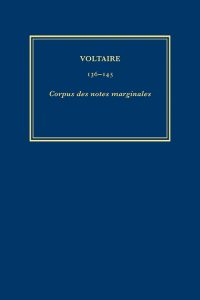 Natalia Elaguina et al., Œuvres complètes de Voltaire, Corpus des notes marginales 8