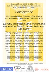 Worldly skepticism and the urbane moment in American arts between the wars