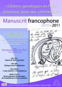 Séance exceptionnelle du Séminaire « Manuscrit francophone »