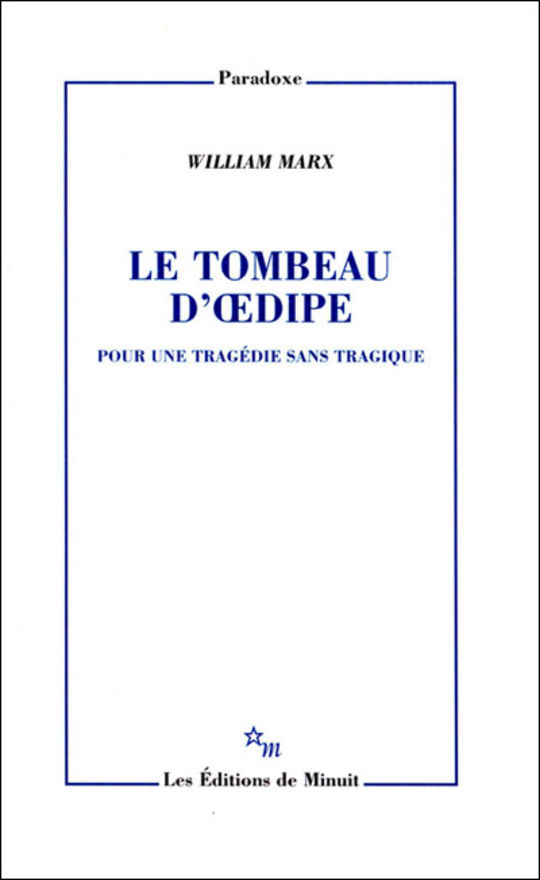 A propos de William Marx, « Agitateur des lettres », Le Monde du 30 mars 2012