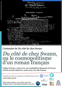 « Du côté de chez Swann », ou le cosmopolitisme  d’un roman français