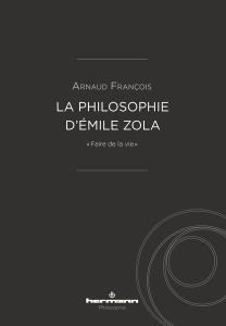 Zola et la philosophie (Arnaud François, Université de Poitiers)