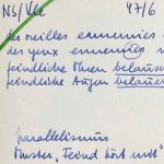 Solange Arber • L’écriture en fiches : Elmar Tophoven traduisant « disent les imbéciles » de Nathalie Sarraute