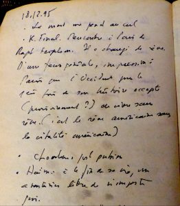 Keren Mock (chercheuse associée BnF, post-doctorante FMS) : Genèse éthique et esthétique du « Kaddish » inachevé d’André Schwarz-Bart