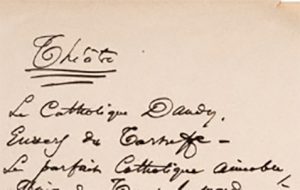 Étienne Crosnier : Baudelaire, ou le théâtre de la dualité :  de l’utopie sans concessions à la problématique de « l’esprit et la lettre » aujourd’hui