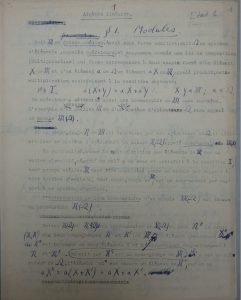 Christophe Eckes (Archives Henri-Poincaré – PReST, Université de Lorraine), « Les Rédactions préparatoires aux Éléments de mathématique de Nicolas Bourbaki : des avant-textes collectifs ? »