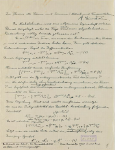 Tilman Sauer (Institut für Mathematik, Johannes Gutenberg-Universität Mainz), “Einstein’s scientific manuscripts – an editorial challenge”
