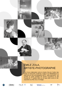 Exposition Émile Zola artiste-photographe