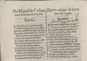 Cervantès influenceur : découverte d’un sonnet inconnu de l’auteur de Don Quichotte