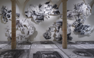 Jérôme Zonder (artiste plasticien), « Quand ça me dépasse, c’est bon ». Genèse in vivo d’une exposition au Musée des Arts décoratifs de Paris
