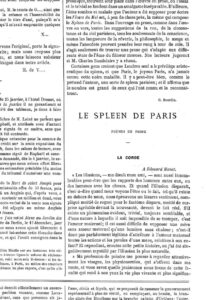 Michel Brix (université de Namur) : «&nbsp;Baudelaire et le poème en prose&nbsp;»