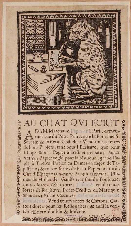 Journée d'étude « Histoire du Papier – Actualités de la recherche »