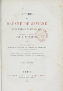 Nathalie Freidel, « Pastiches et mélanges sévignéens »