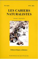 Les Cahiers naturalistes, n°92, 2018